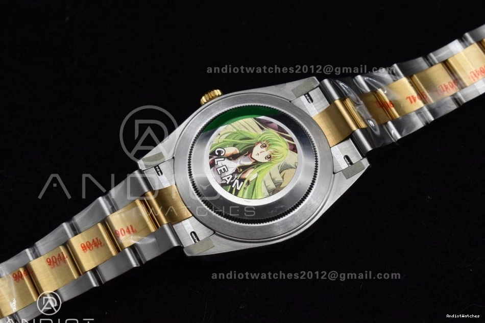 DateJust Dial Edition 608 SS 41 Oyster 904L YG 126333 YG Textured on 1:1 Clean Best Sleek Bracelet VR Steel 1223